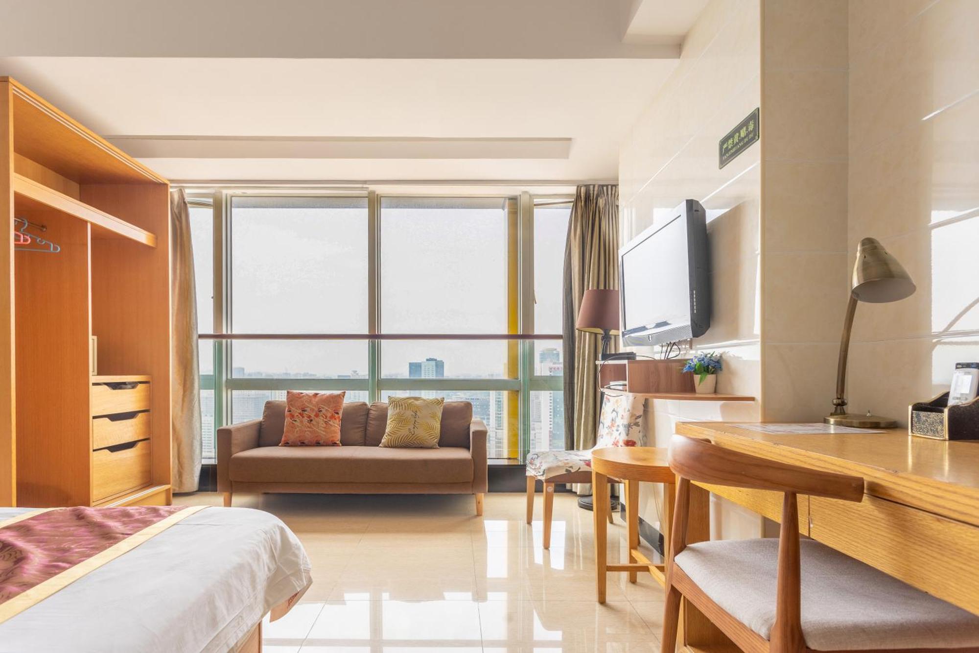 Sunny International Apartment From Beijing Road Kanton Exterior foto