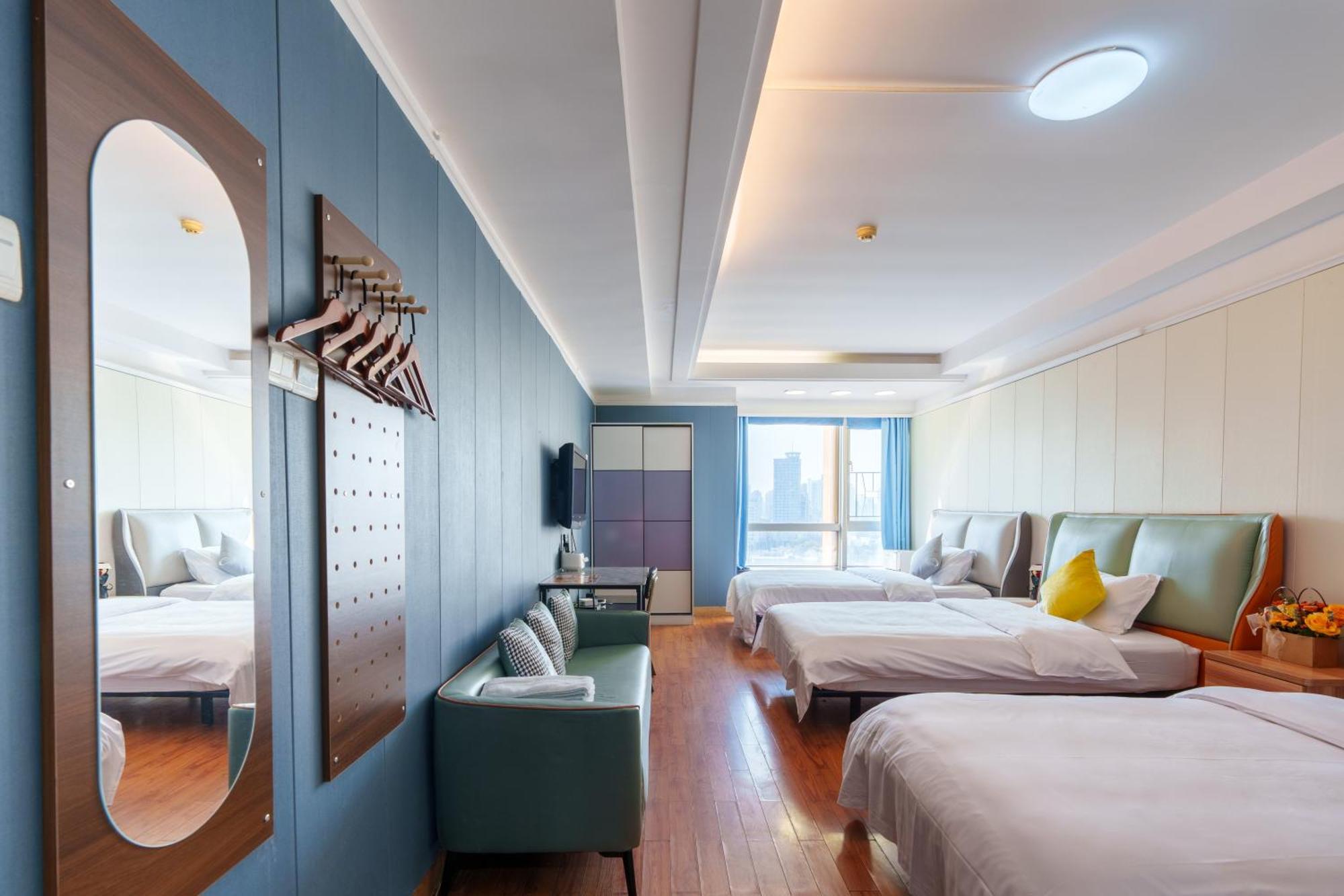 Sunny International Apartment From Beijing Road Kanton Exterior foto