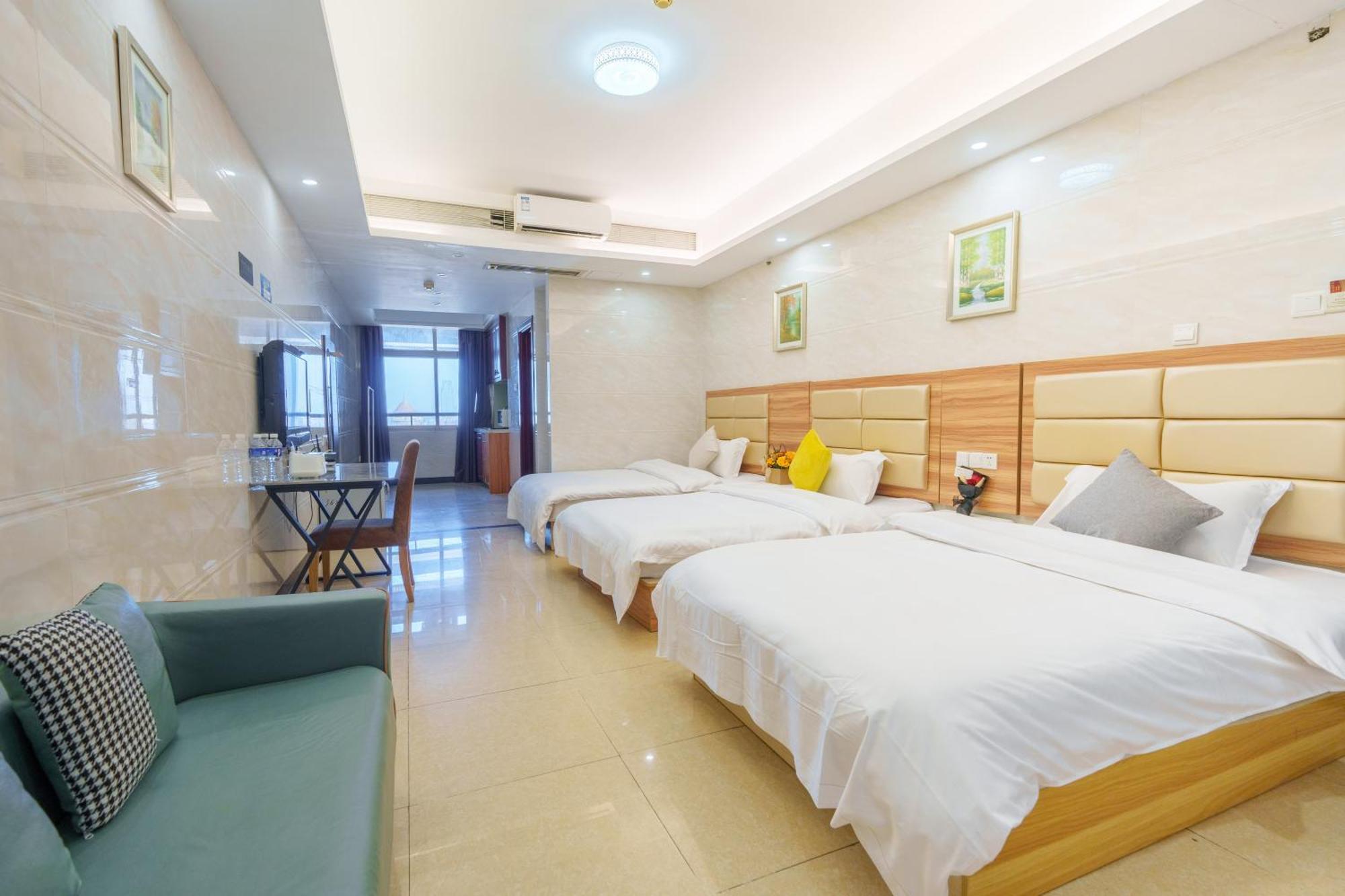 Sunny International Apartment From Beijing Road Kanton Exterior foto