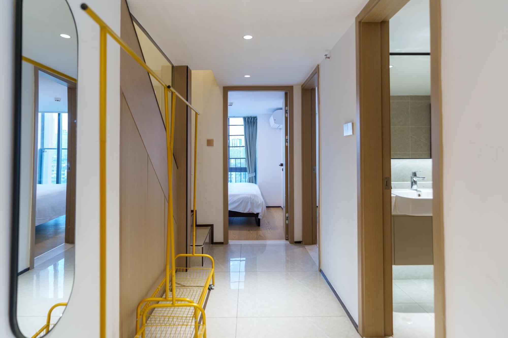 Sunny International Apartment From Beijing Road Kanton Exterior foto