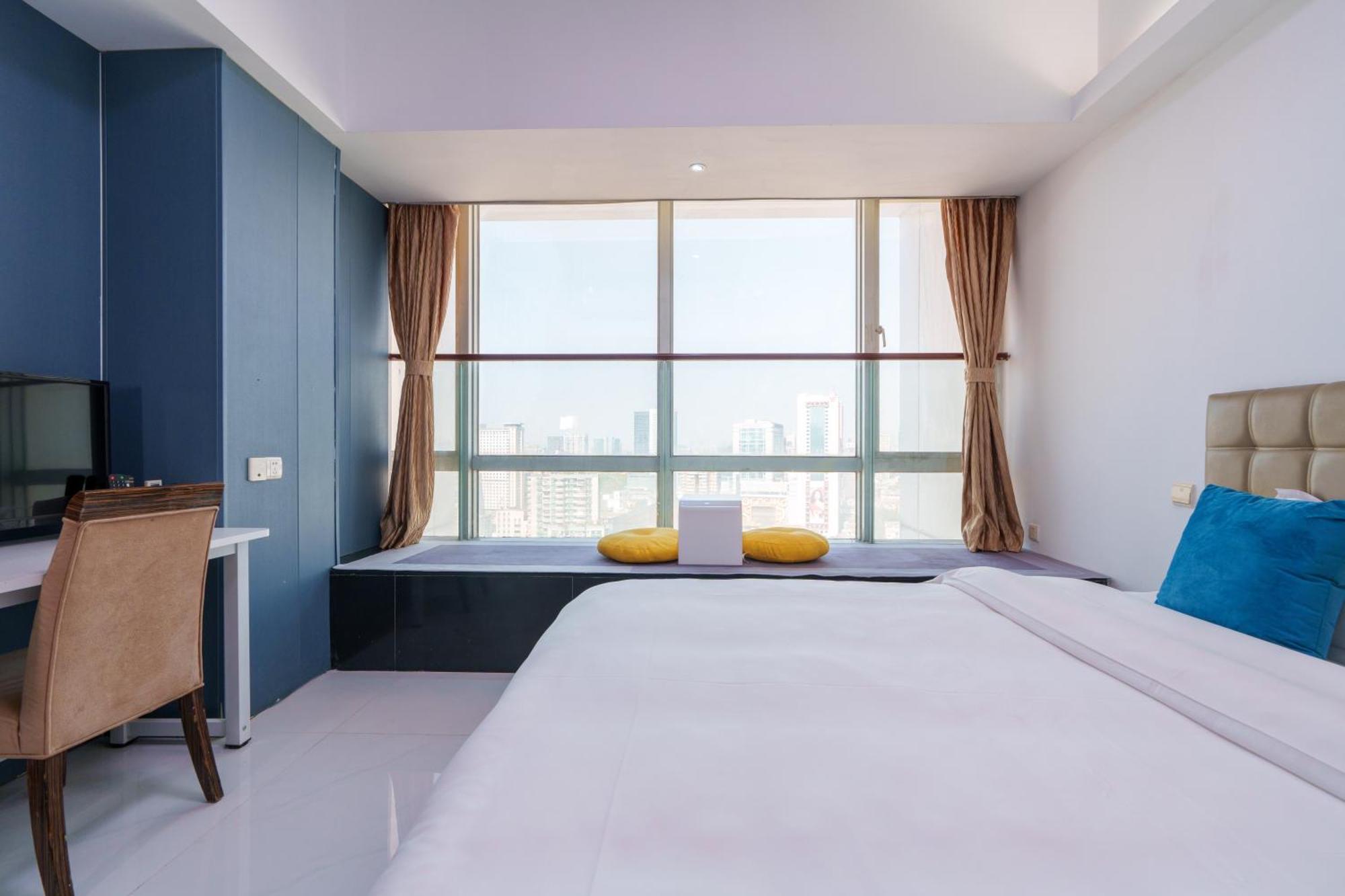 Sunny International Apartment From Beijing Road Kanton Exterior foto