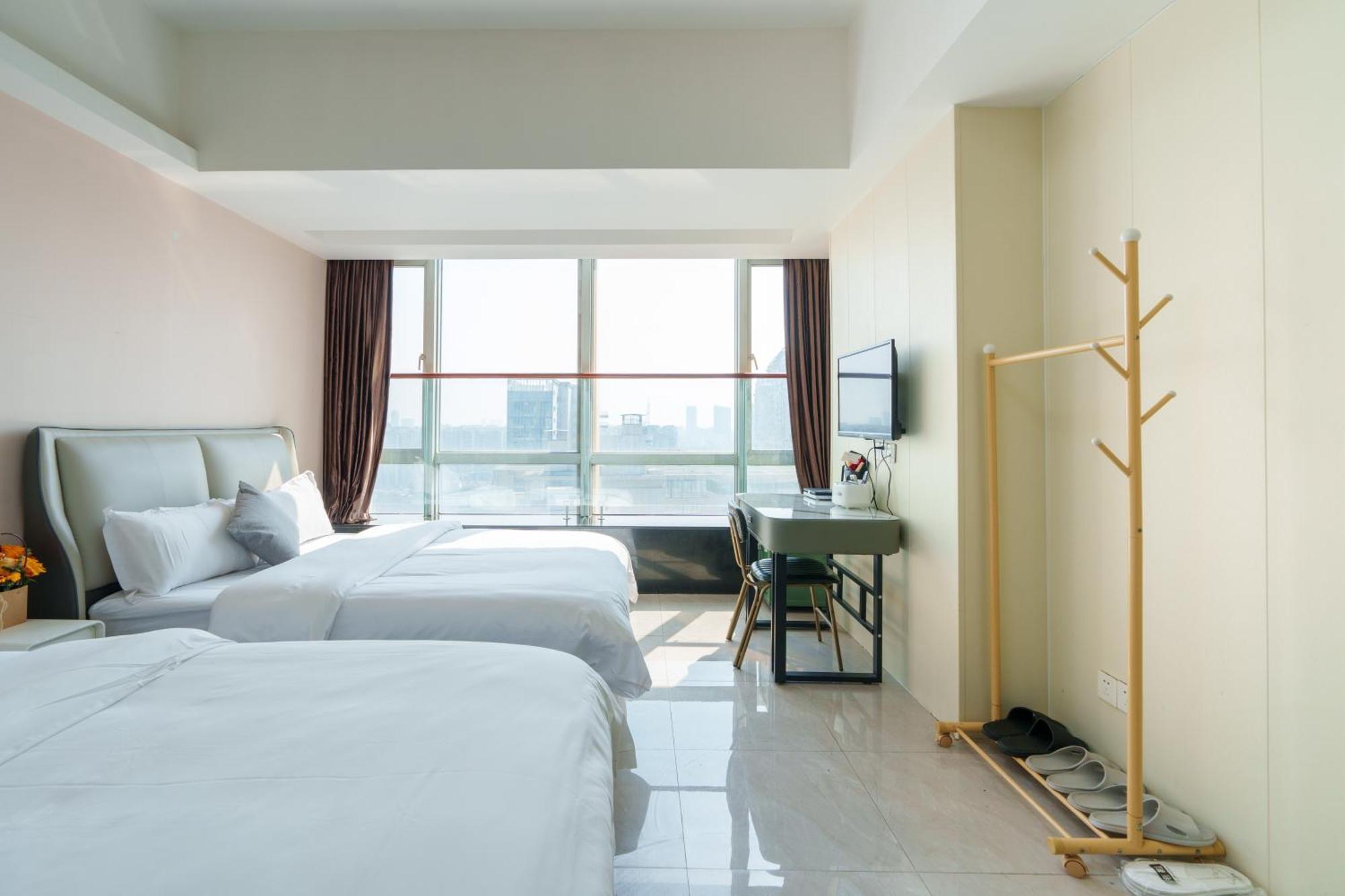 Sunny International Apartment From Beijing Road Kanton Exterior foto