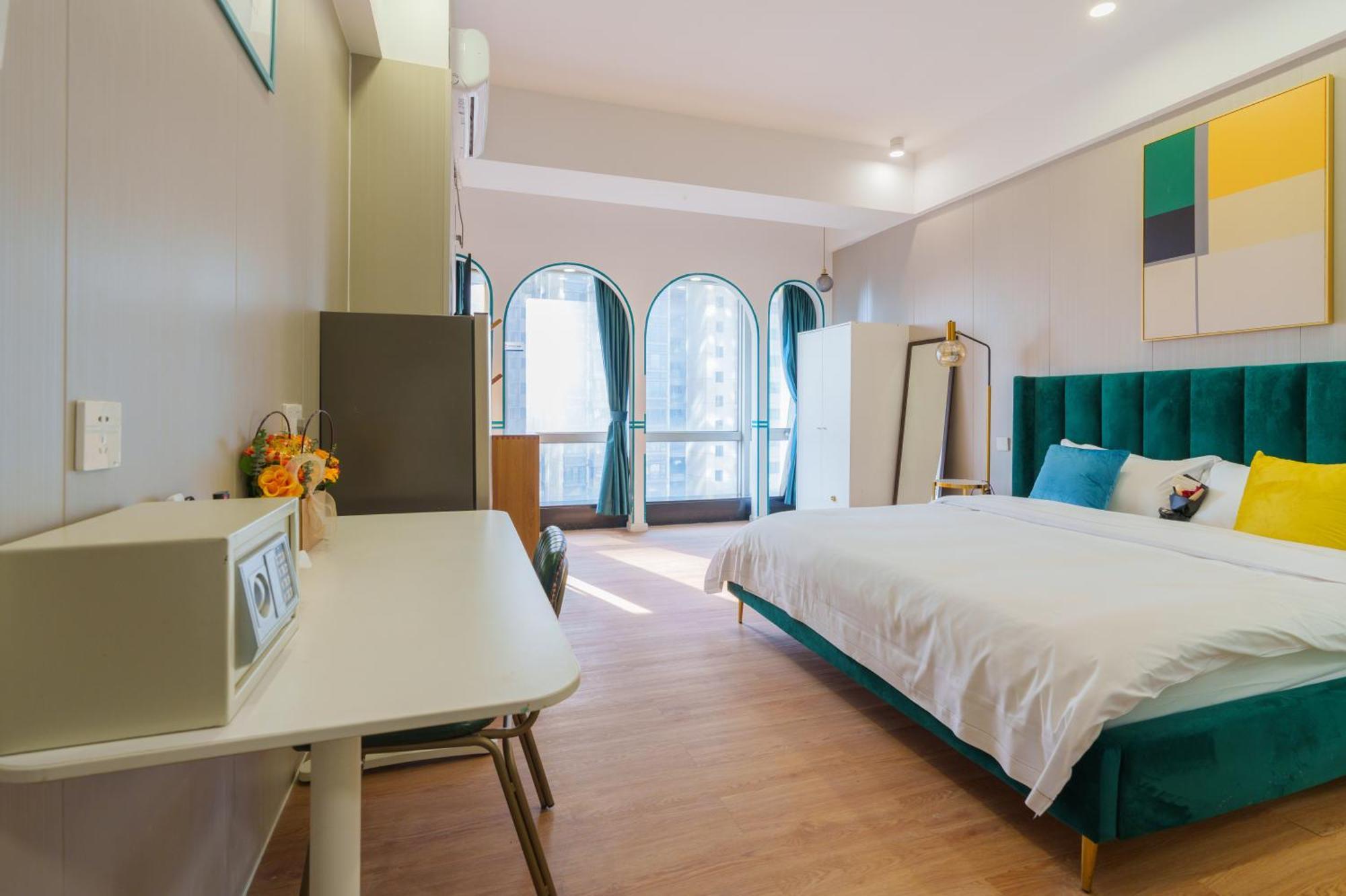 Sunny International Apartment From Beijing Road Kanton Exterior foto