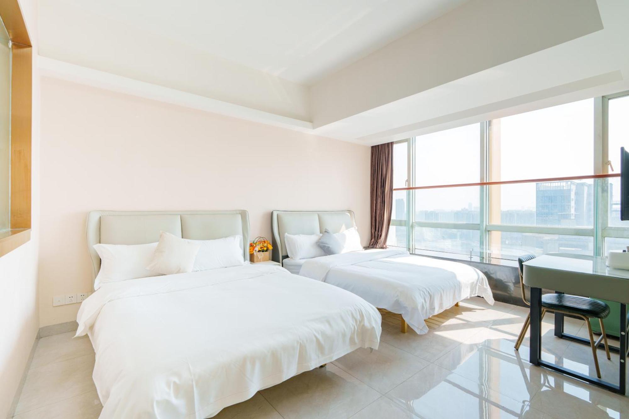 Sunny International Apartment From Beijing Road Kanton Exterior foto