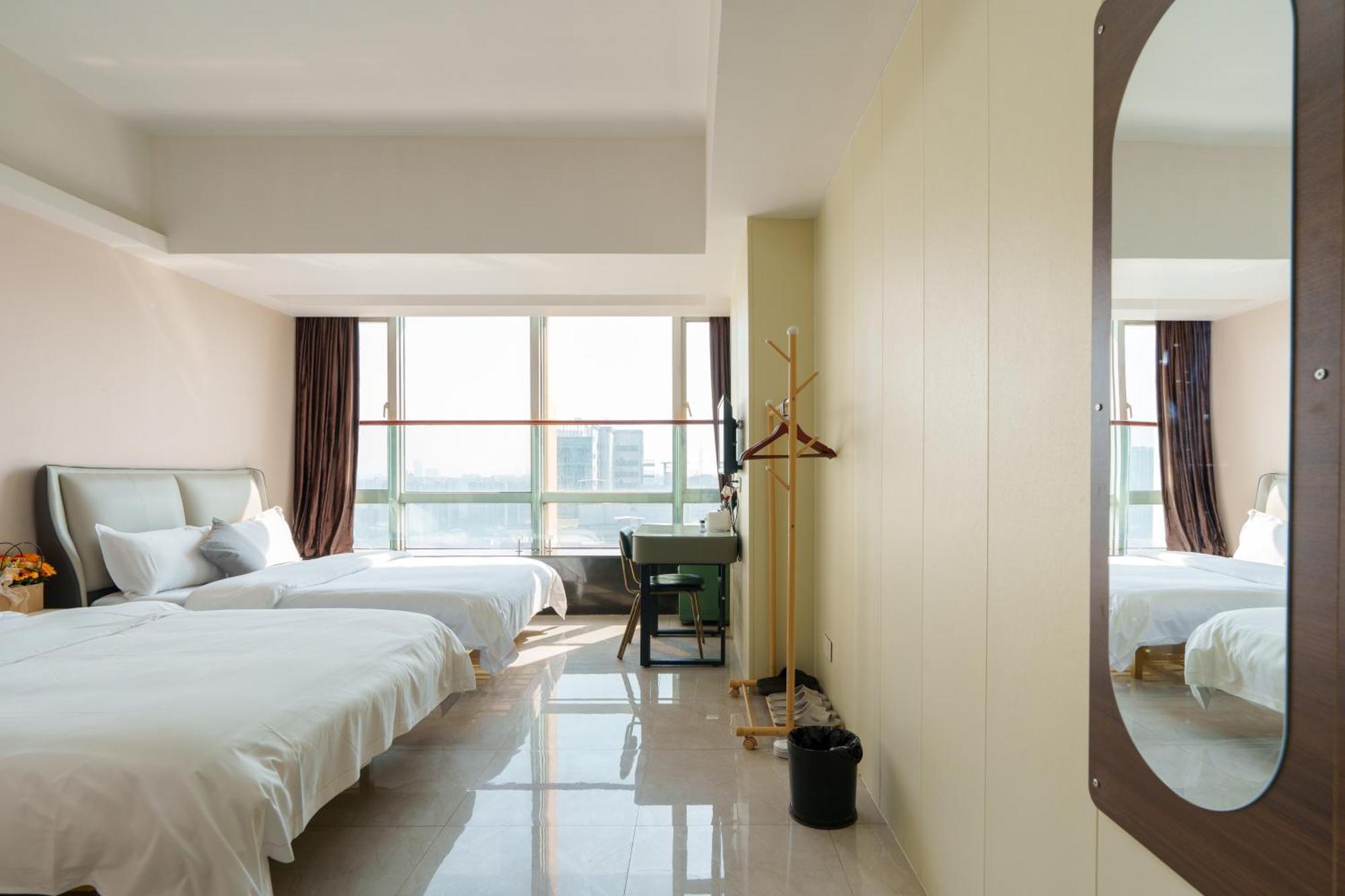 Sunny International Apartment From Beijing Road Kanton Exterior foto