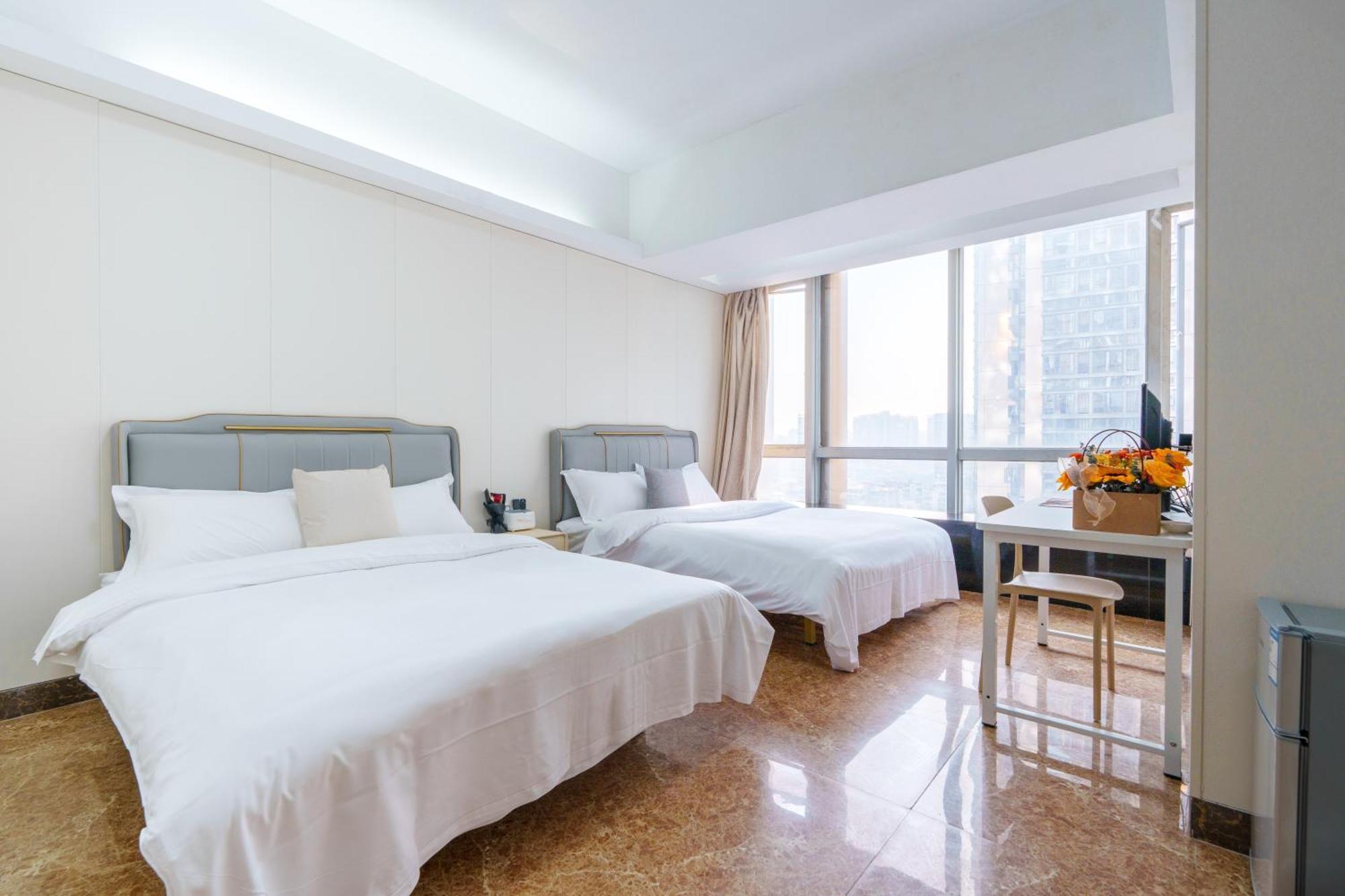 Sunny International Apartment From Beijing Road Kanton Exterior foto