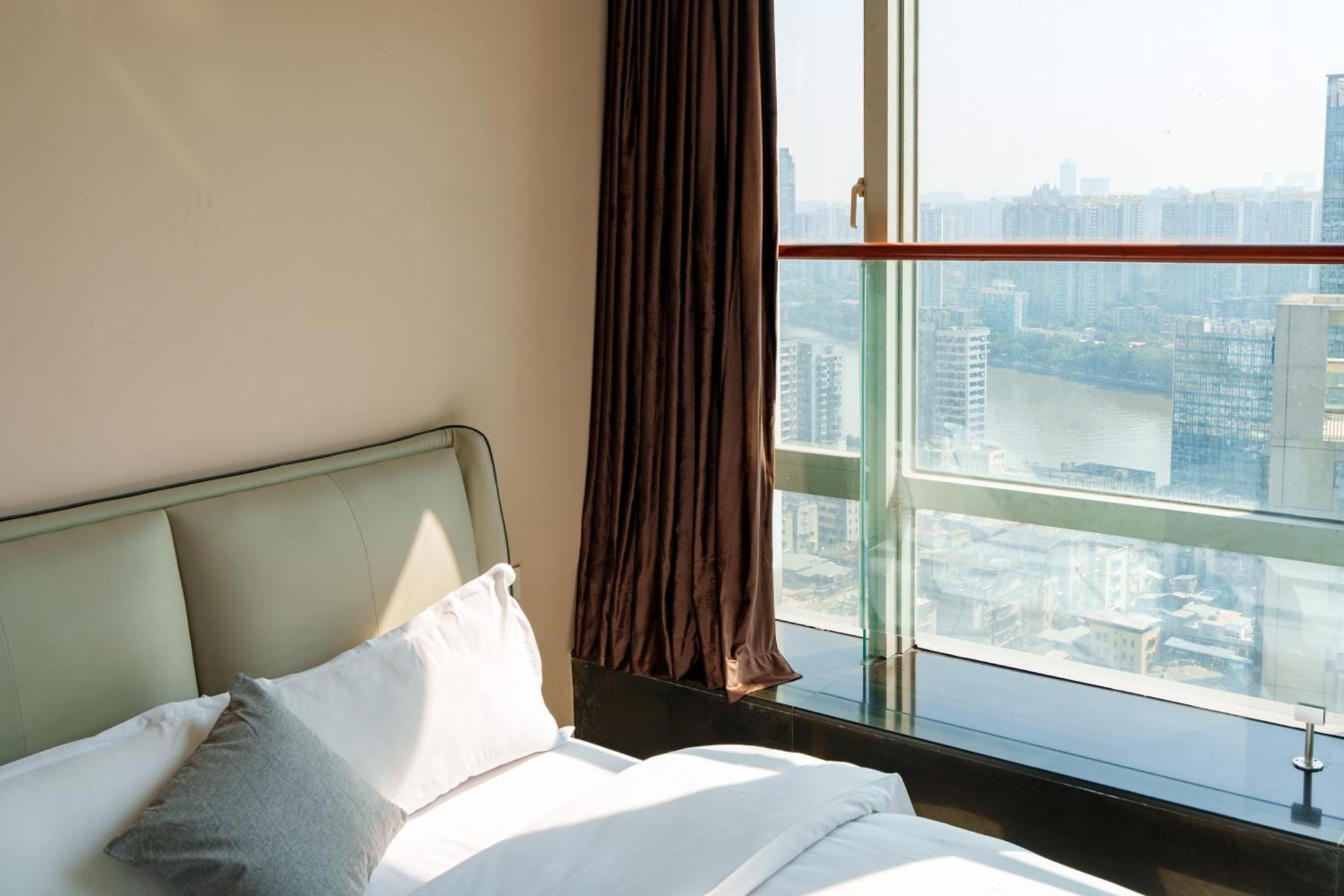 Sunny International Apartment From Beijing Road Kanton Exterior foto