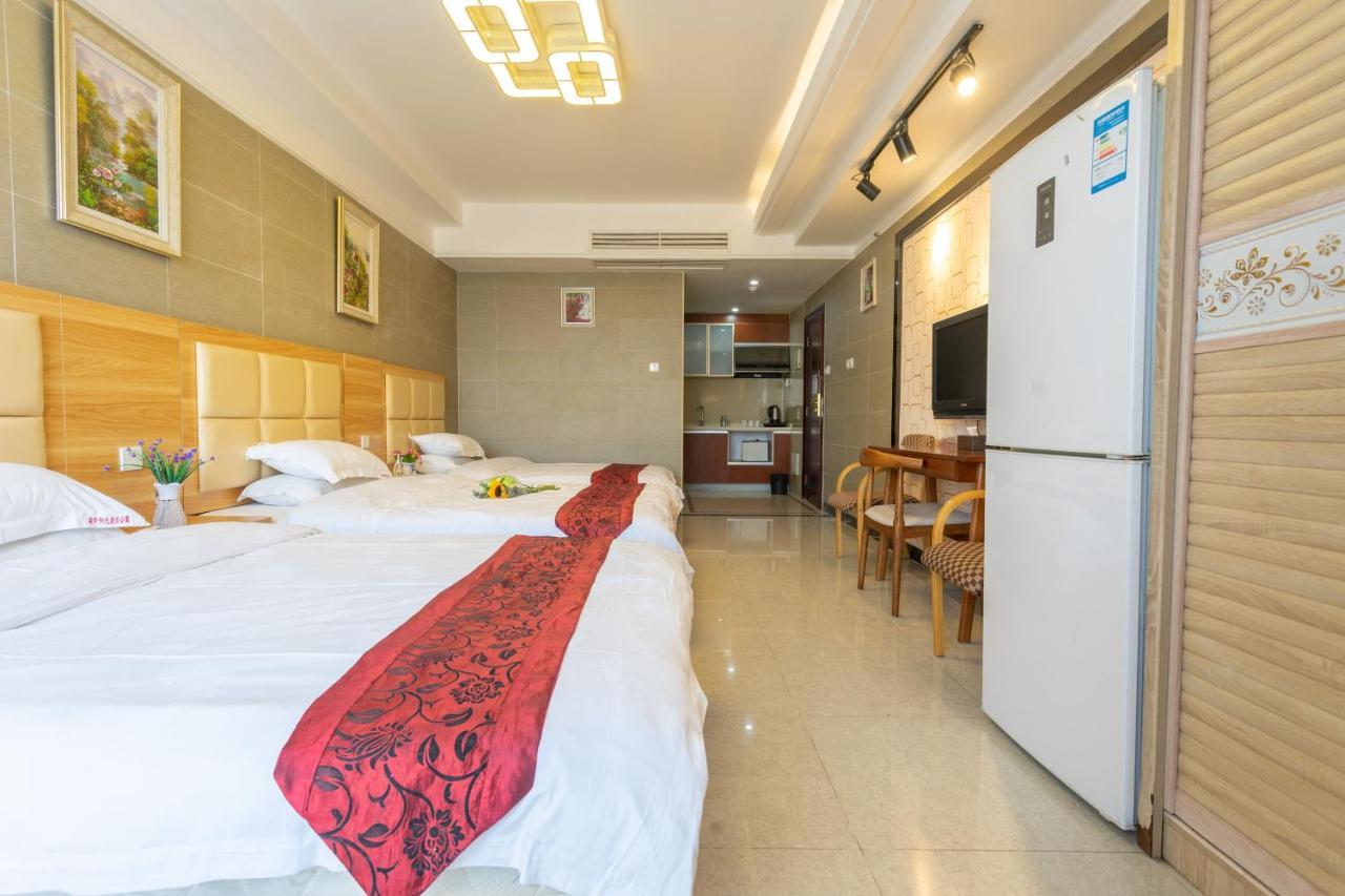 Sunny International Apartment From Beijing Road Kanton Exterior foto
