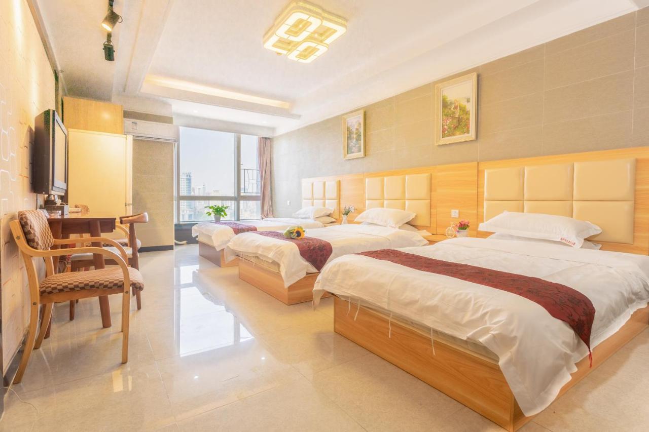 Sunny International Apartment From Beijing Road Kanton Exterior foto