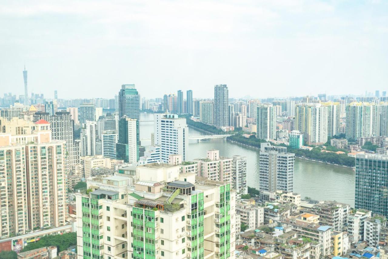 Sunny International Apartment From Beijing Road Kanton Exterior foto