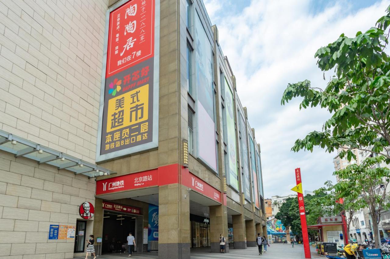Sunny International Apartment From Beijing Road Kanton Exterior foto